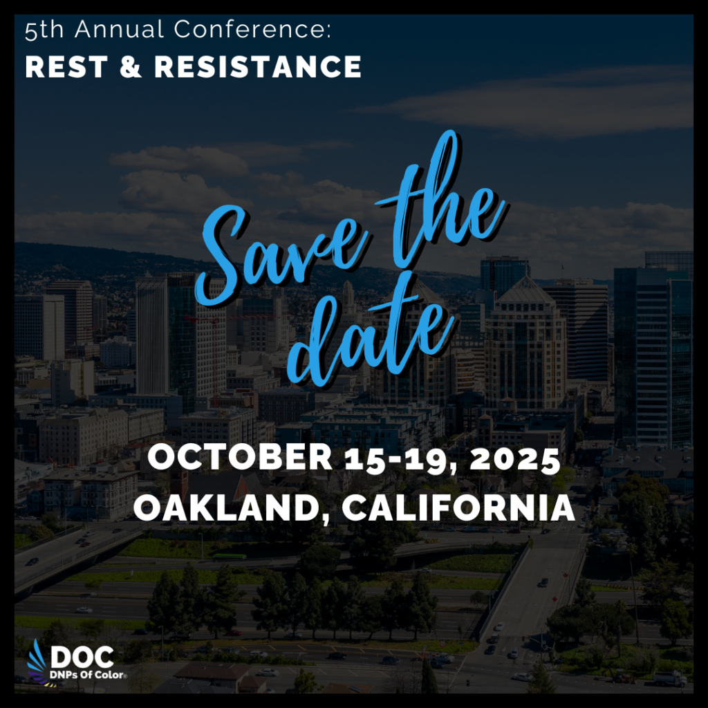 game changers and trailblazers save the date for the 2023 DNPs of Color Annual Conference Oct 19 - 22 2023