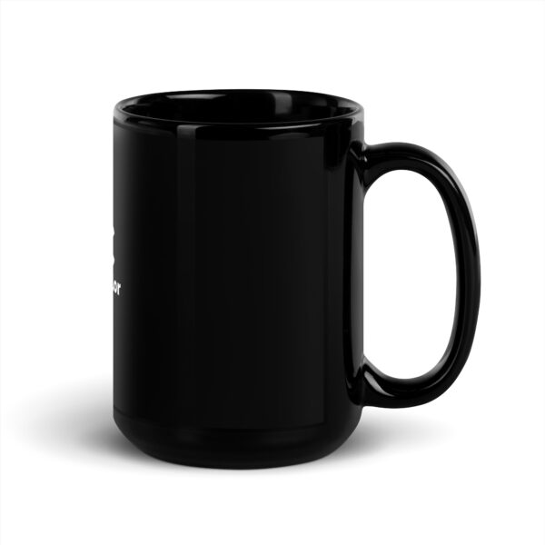 Black Glossy Mug - Image 3